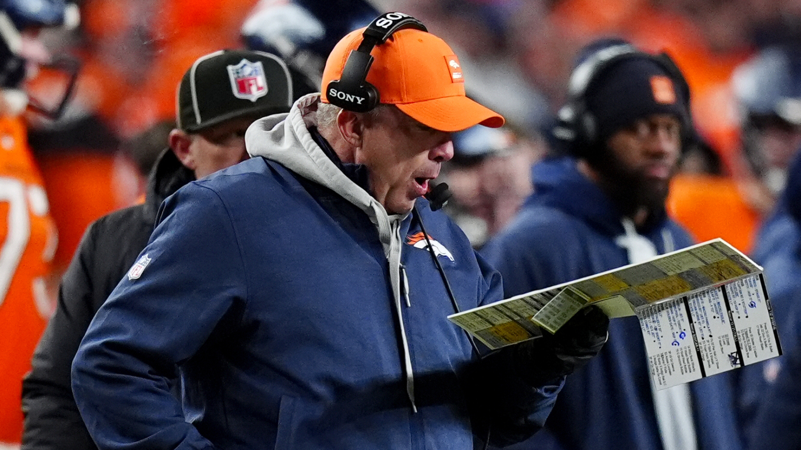 Broncos HC Sean Payton discusses controversial fourth-down call in AFC Championship Game loss to Patriots